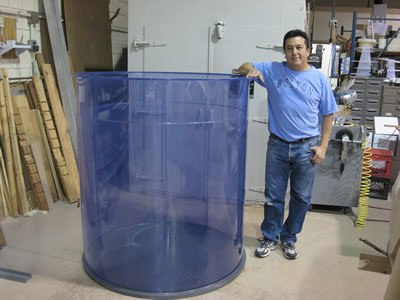 Clear-PVC-tank